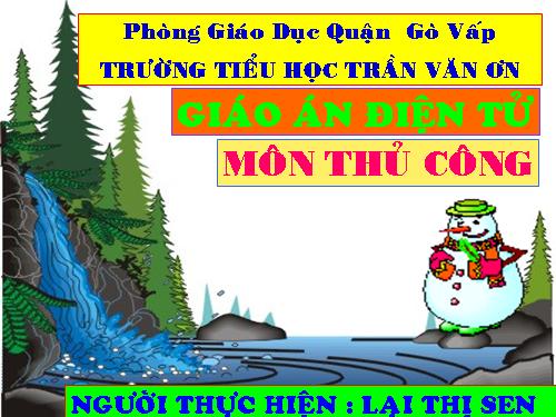 Bài 9. Gấp, cắt, dán biển báo giao thông cấm đỗ xe