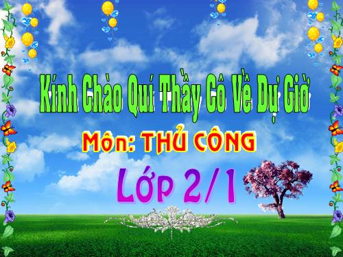 Bài 7. Gấp, cắt, dán hình tròn