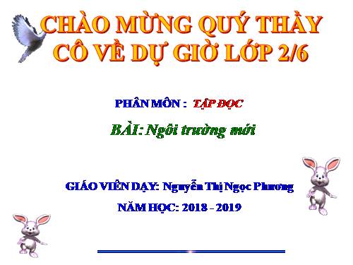 Tuần 6. Ngôi trường mới