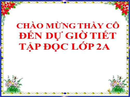 Tuần 6. Ngôi trường mới