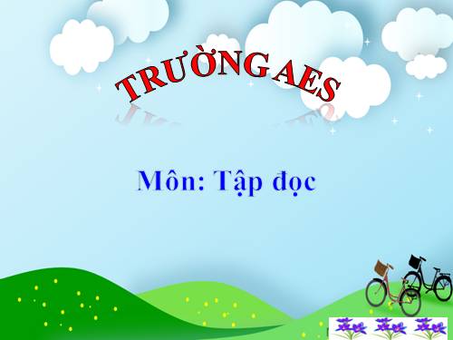 Tuần 11. Bà cháu