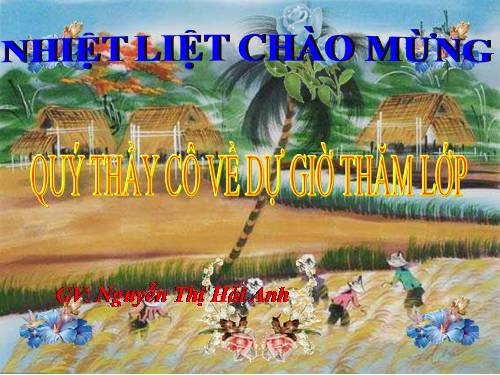 Tuần 29. Cây đa quê hương
