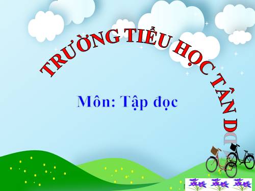 Tuần 29. Những quả đào