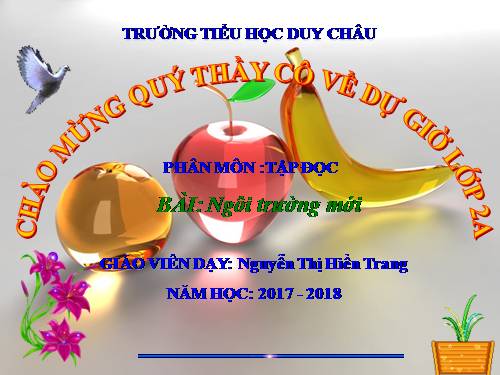 Tuần 6. Ngôi trường mới
