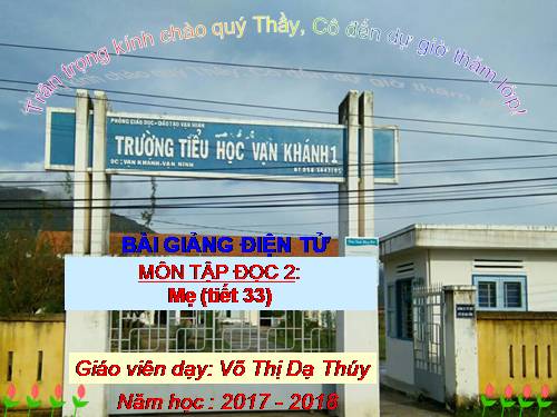 Tuần 12. Mẹ