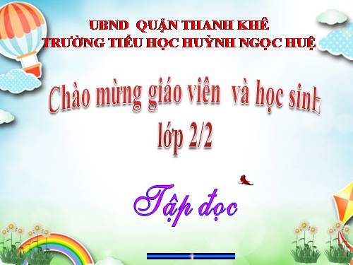 Tuần 8. Bàn tay dịu dàng
