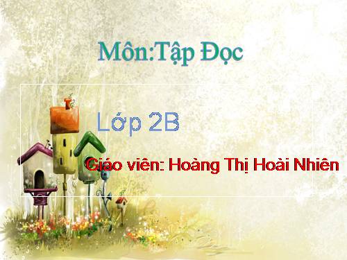 Tuần 22. Cò và Cuốc