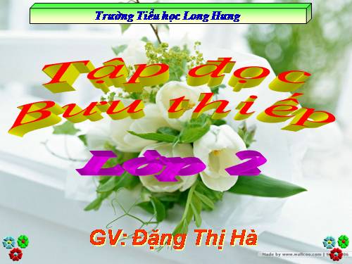 Tuần 10. Bưu thiếp