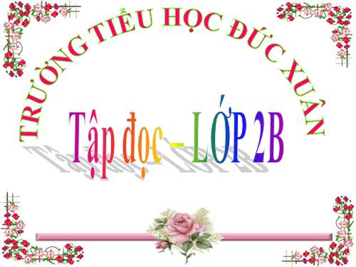 Tuần 8. Bàn tay dịu dàng