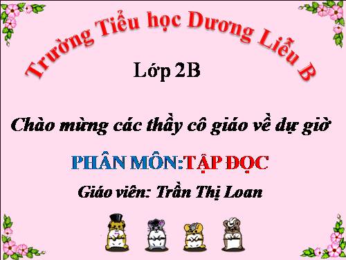 Tuần 12. Mẹ