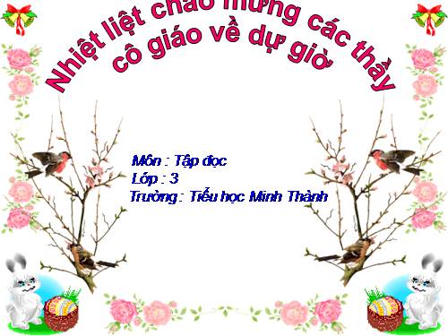 Tuần 7. Người thầy cũ