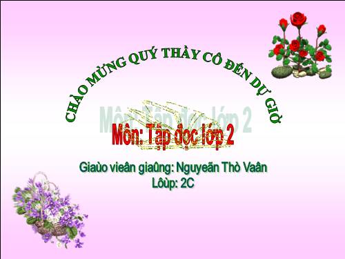 Tuần 6. Ngôi trường mới