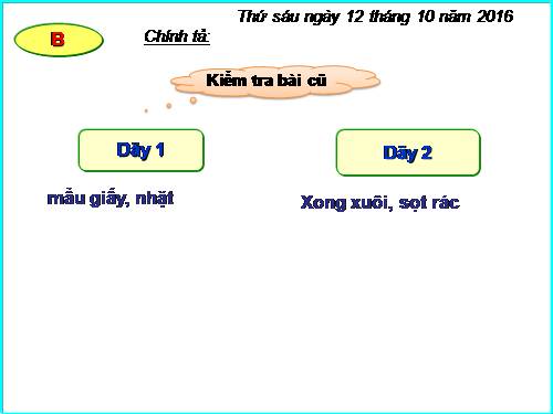 Tuần 6. Ngôi trường mới