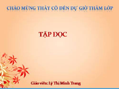 Tuần 5. Chiếc bút mực