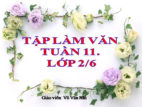 Tuần 11. Cây xoài của ông em