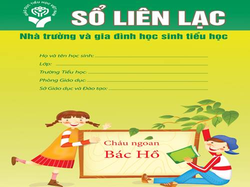 Tuần 32. Quyển sổ liên lạc