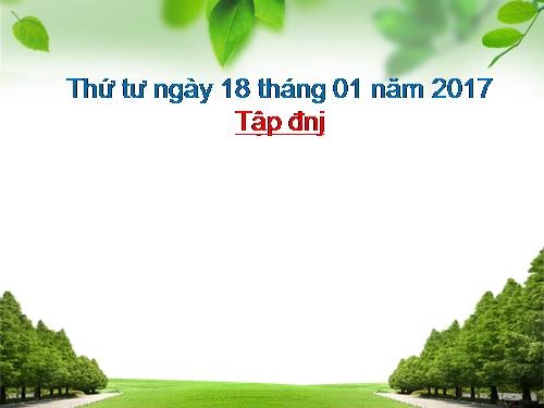 Tuần 20. Mùa xuân đến