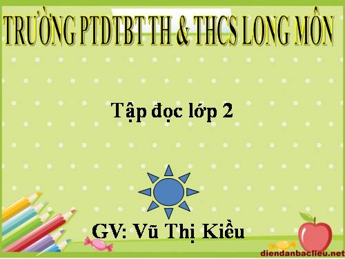 Tuần 15. Hai anh em