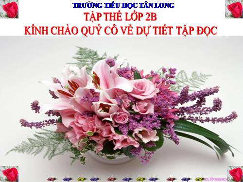 Tuần 15. Bé Hoa