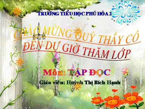Tuần 15. Bé Hoa