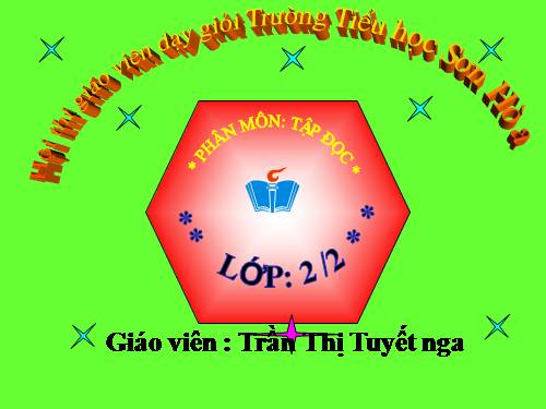 Tuần 15. Bé Hoa
