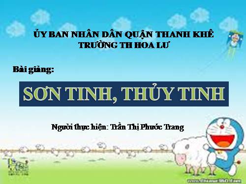 Tuần 25. Sơn Tinh, Thuỷ Tinh