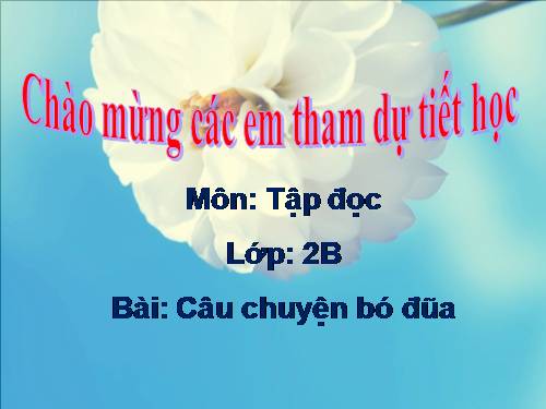 Tuần 14. Câu chuyện bó đũa