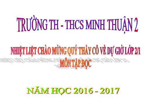 Tuần 12. Mẹ