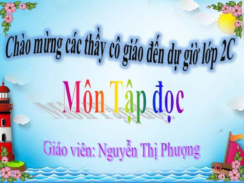 Tuần 8. Bàn tay dịu dàng