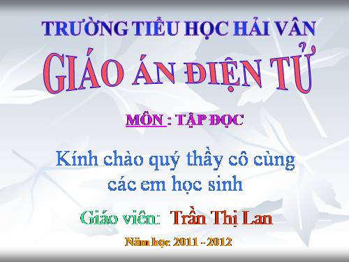 Tuần 25. Bé nhìn biển