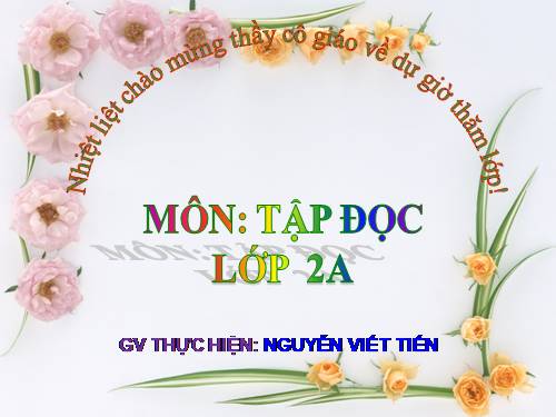 Tuần 11. Bà cháu