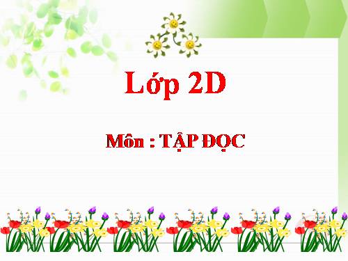 Tuần 6. Ngôi trường mới