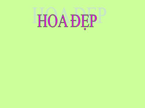 Tuần 1. Ngày hôm qua đâu rồi?