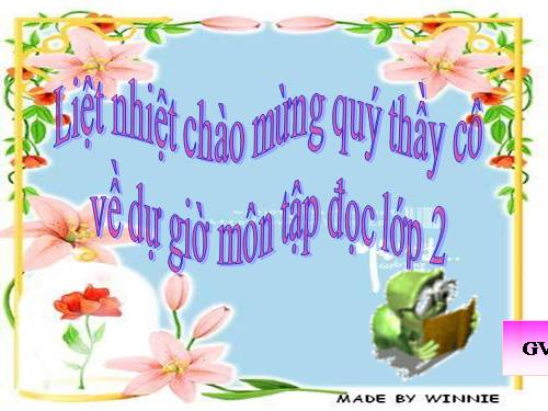 Tuần 32. Tiếng chổi tre
