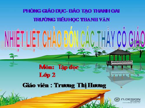 Tuần 32. Tiếng chổi tre