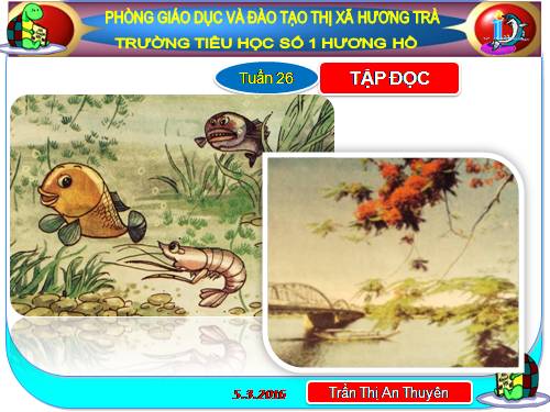 Tuần 26. Tôm Càng và Cá Con