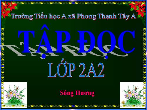 Tuần 26. Sông Hương