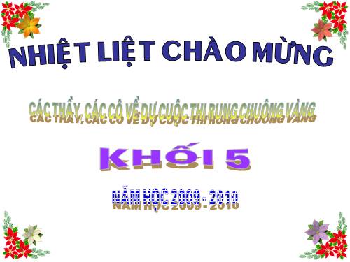 rung chuong lan 1