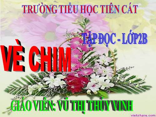 Tuần 21. Vè chim