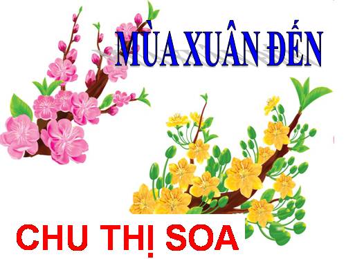 Tuần 20. Mùa xuân đến