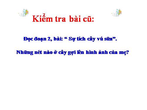 Tuần 12. Mẹ