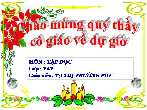 Tuần 8. Bàn tay dịu dàng