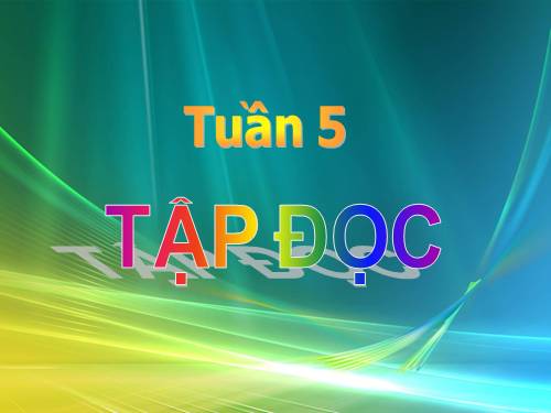 Tuần 5. Mục lục sách
