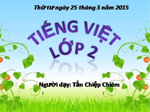 Tuần 28. Cây dừa