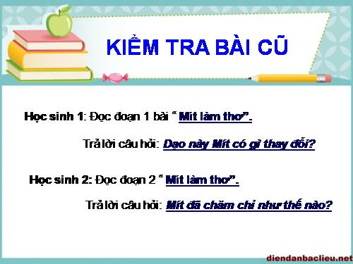 Tuần 3. Bạn của Nai Nhỏ