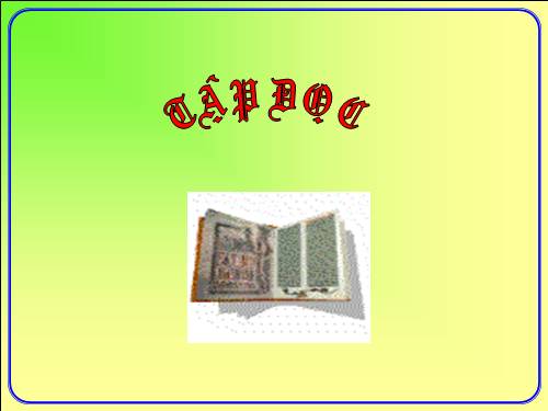 Tuần 15. Hai anh em
