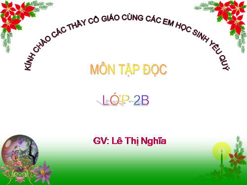 Tuần 34. Người làm đồ chơi