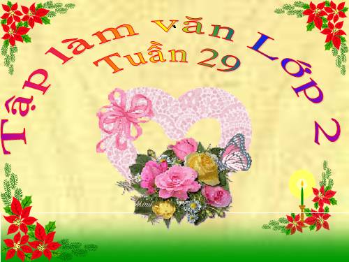 Tuần 29. Những quả đào