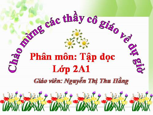 Tuần 6. Ngôi trường mới