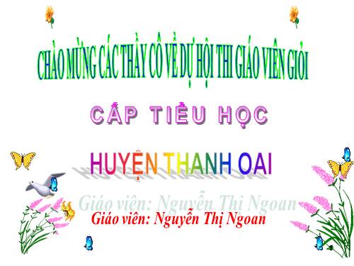 Tuần 15. Bé Hoa
